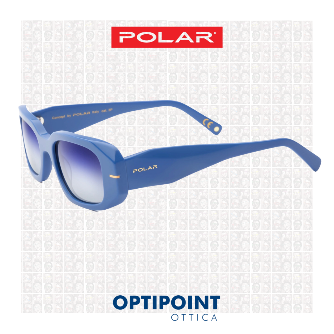 🎁 POLAR 171 GOLD BLU OCCHIALI DA SOLE (100% off)