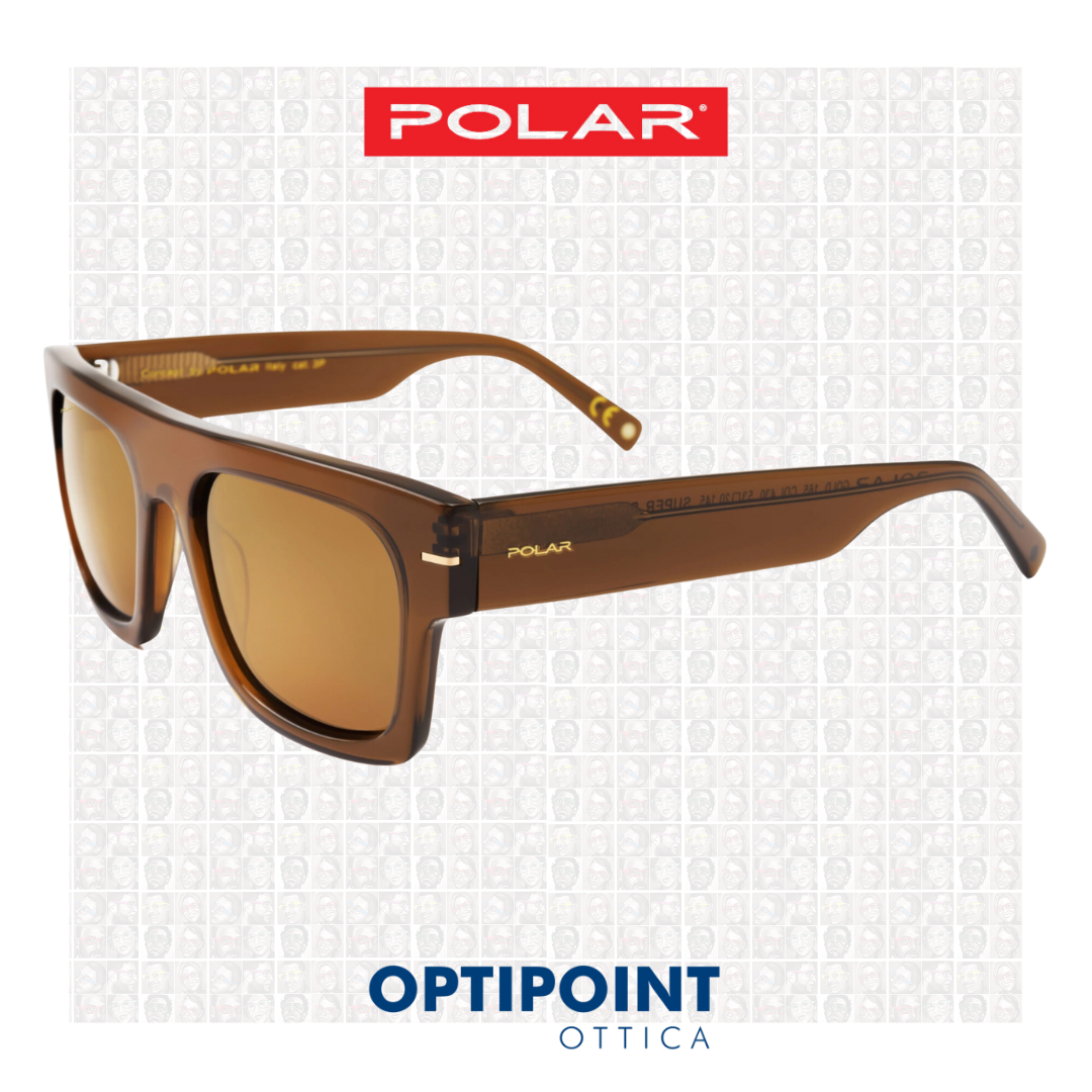 🎁 POLAR 165 GOLD SABBIA OCCHIALI DA SOLE (100% off)