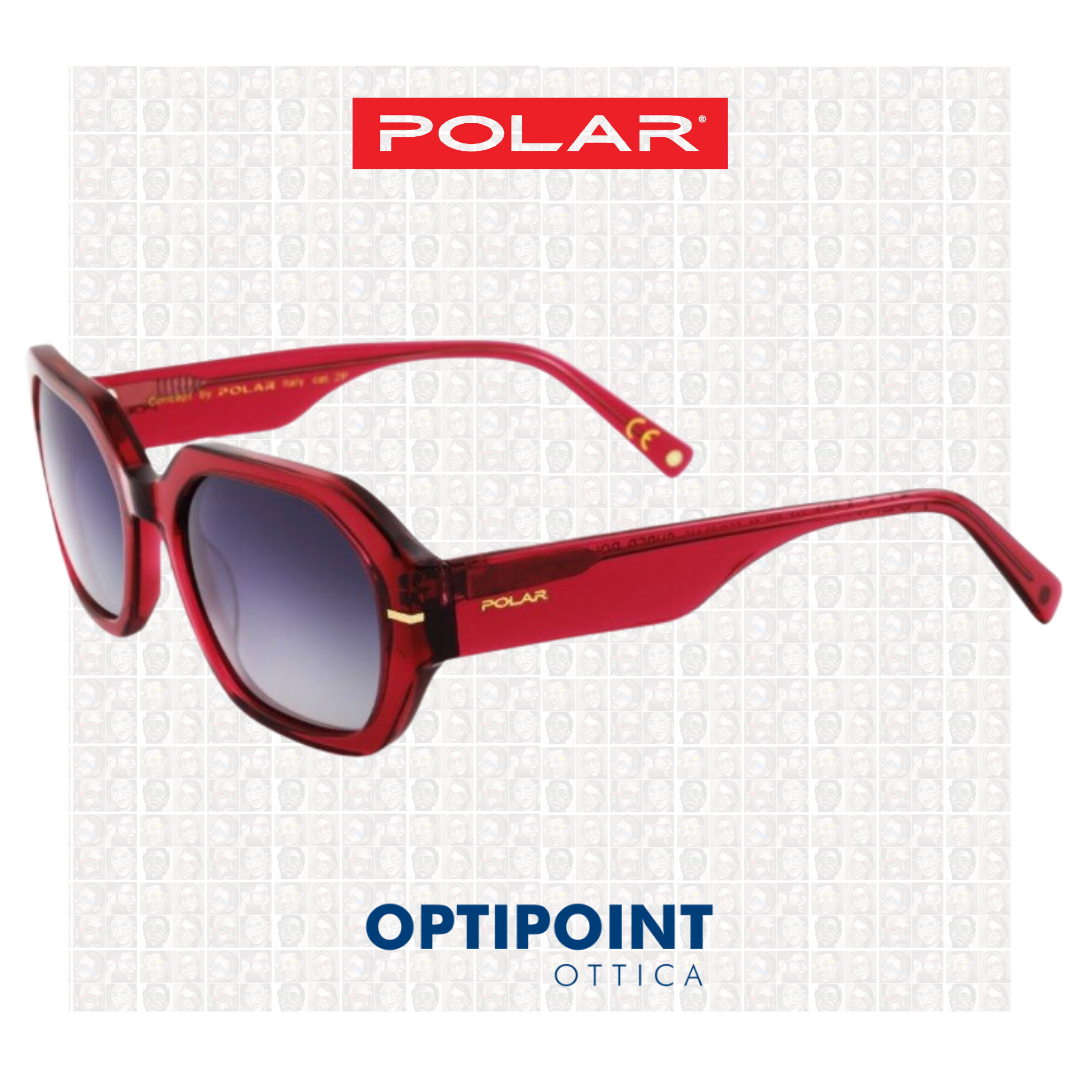 🎁 POLAR 146 GOLD ROSSO OCCHIALI DA SOLE (100% off)