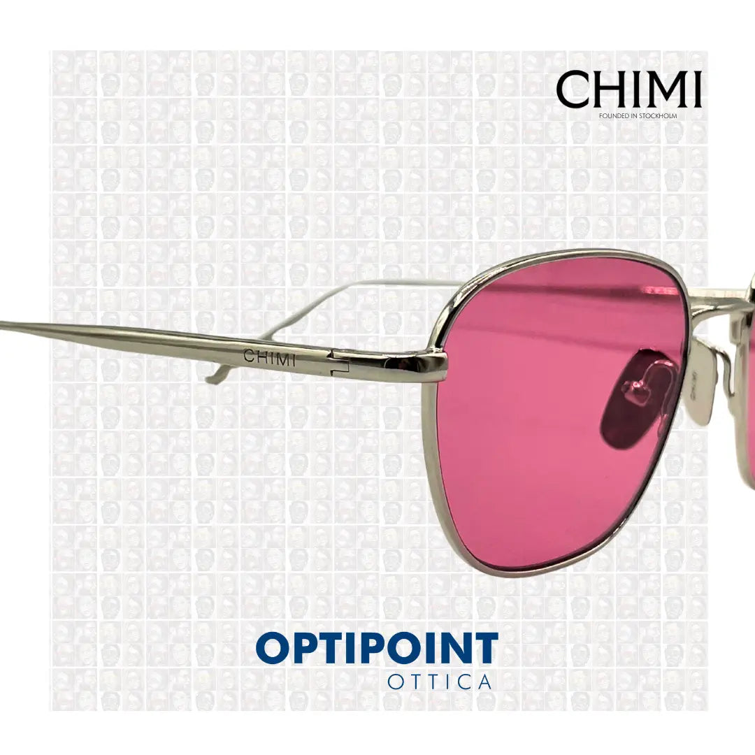 CHIMI POLYGON ARGENTO OCCHIALI DA SOLE