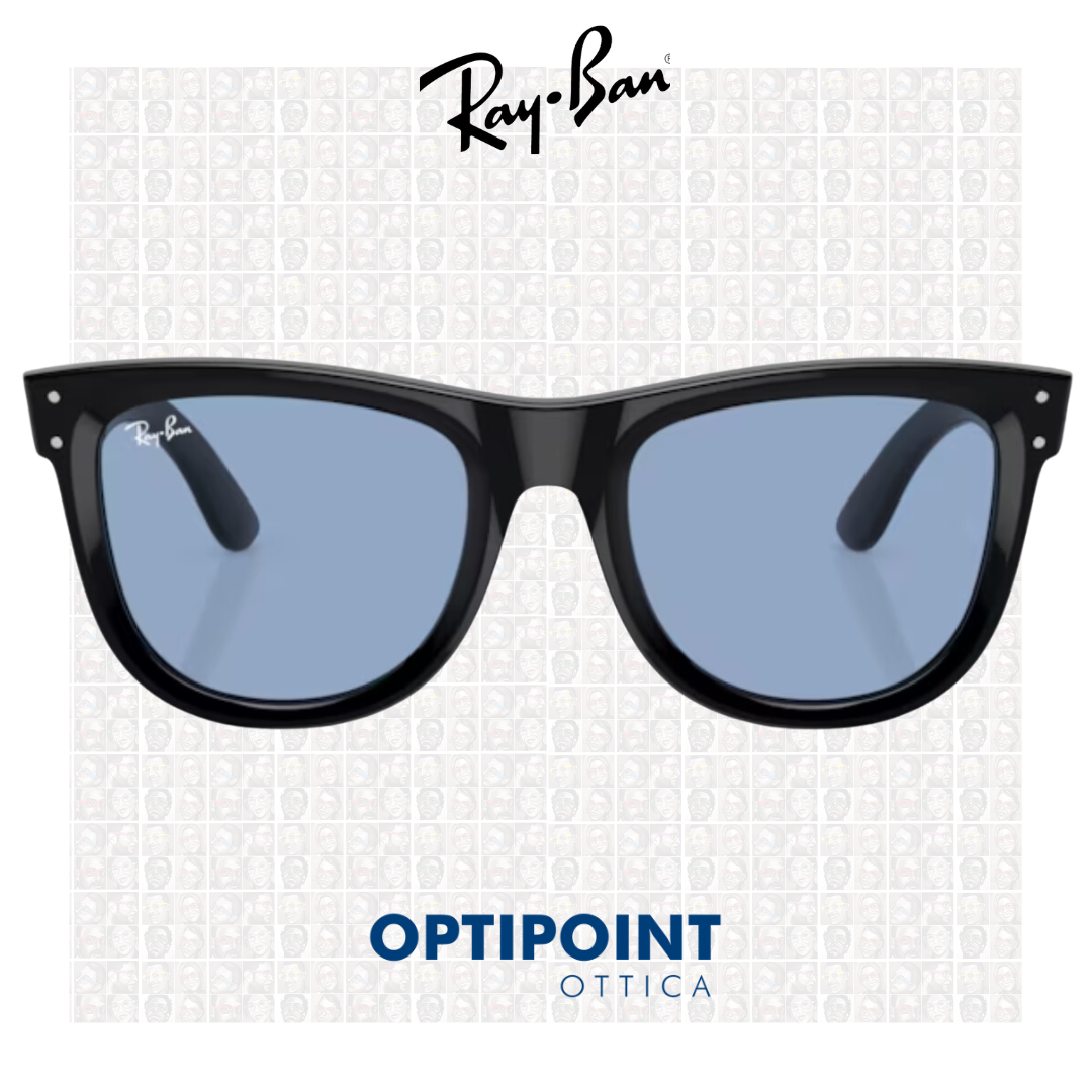 RayBan 0RBR0502S 6677/72 BLACK OCCHIALI DA SOLE - Optipoint - Lux S.r.l.