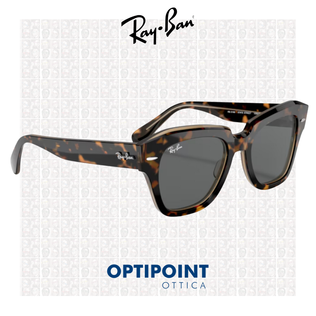 RayBan RB2186 1292B1 HAVANA OCCHIALI DA SOLE - Optipoint - Lux S.r.l.