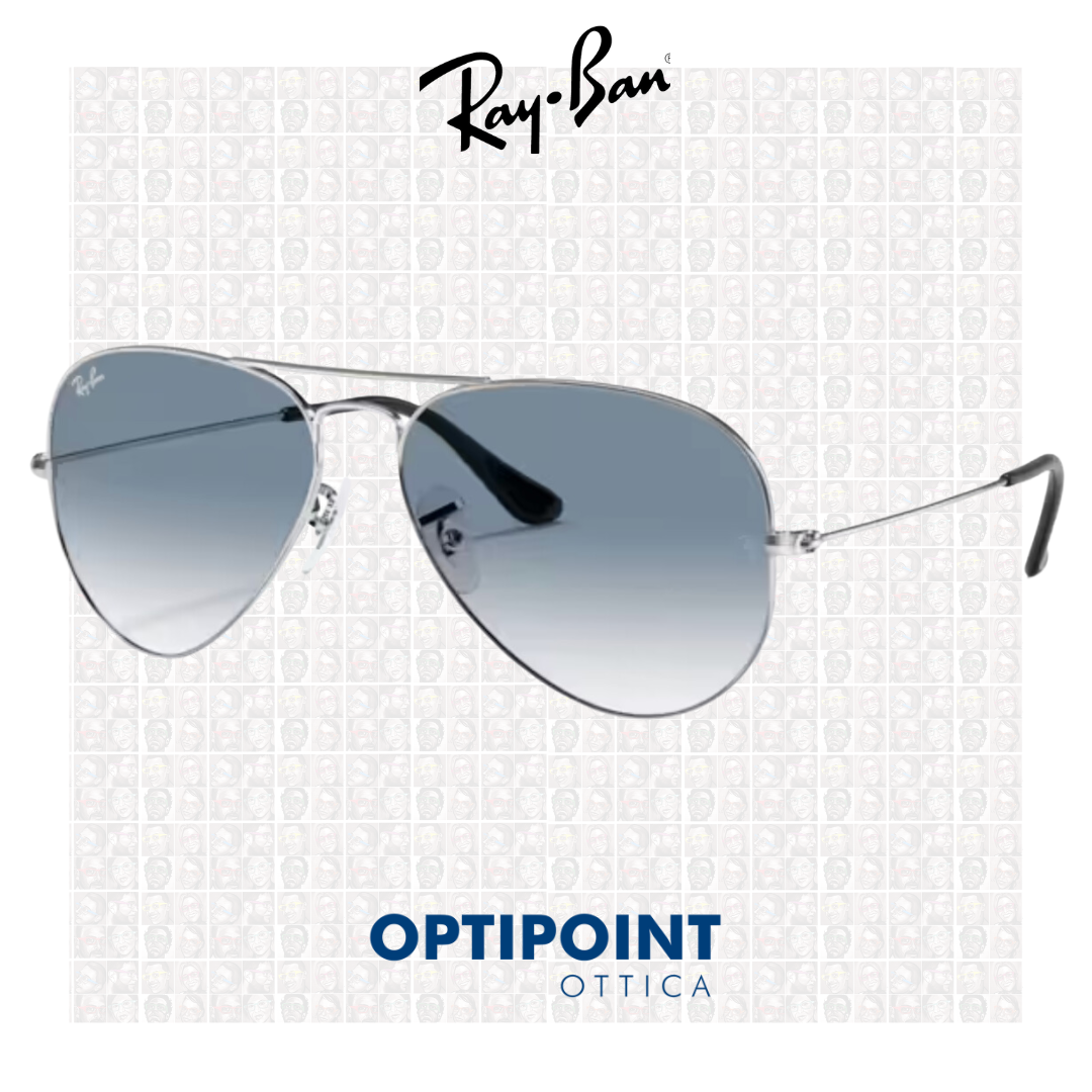 RayBan RB3025 003/3F ARGENTO OCCHIALI DA SOLE - Optipoint - Lux S.r.l.