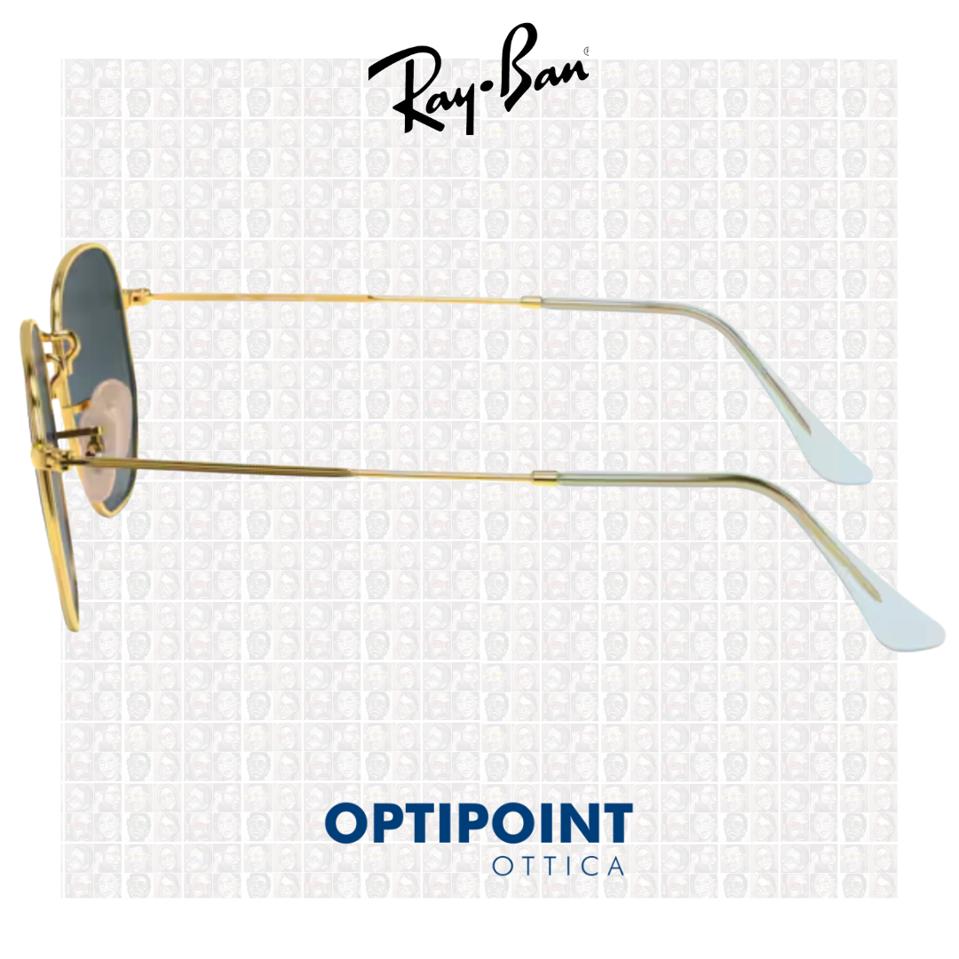 RayBan RB3548N 9123/3M ORO OCCHIALI DA SOLE - Optipoint - Lux S.r.l.