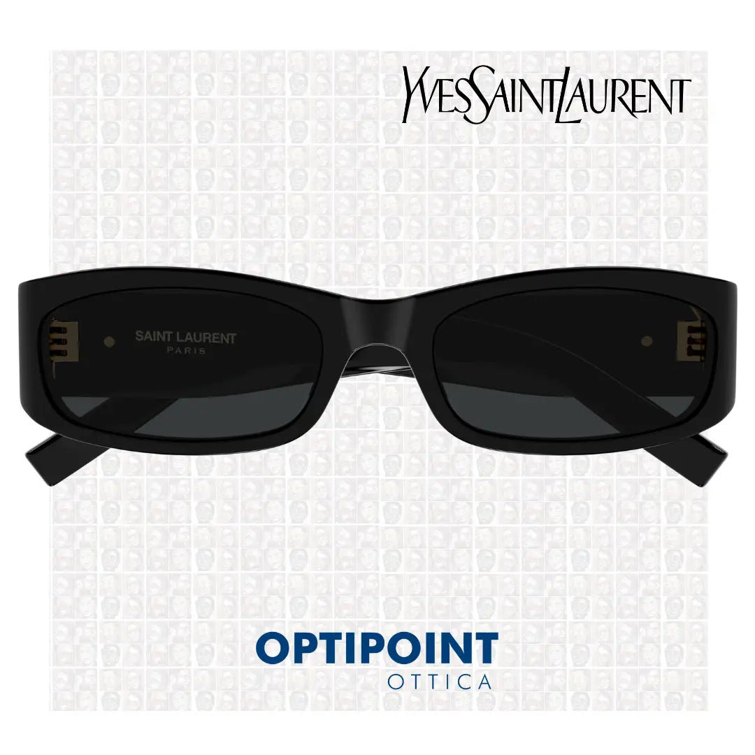 SAINT LAURENT SLM152 NERO OCCHIALI DA SOLE