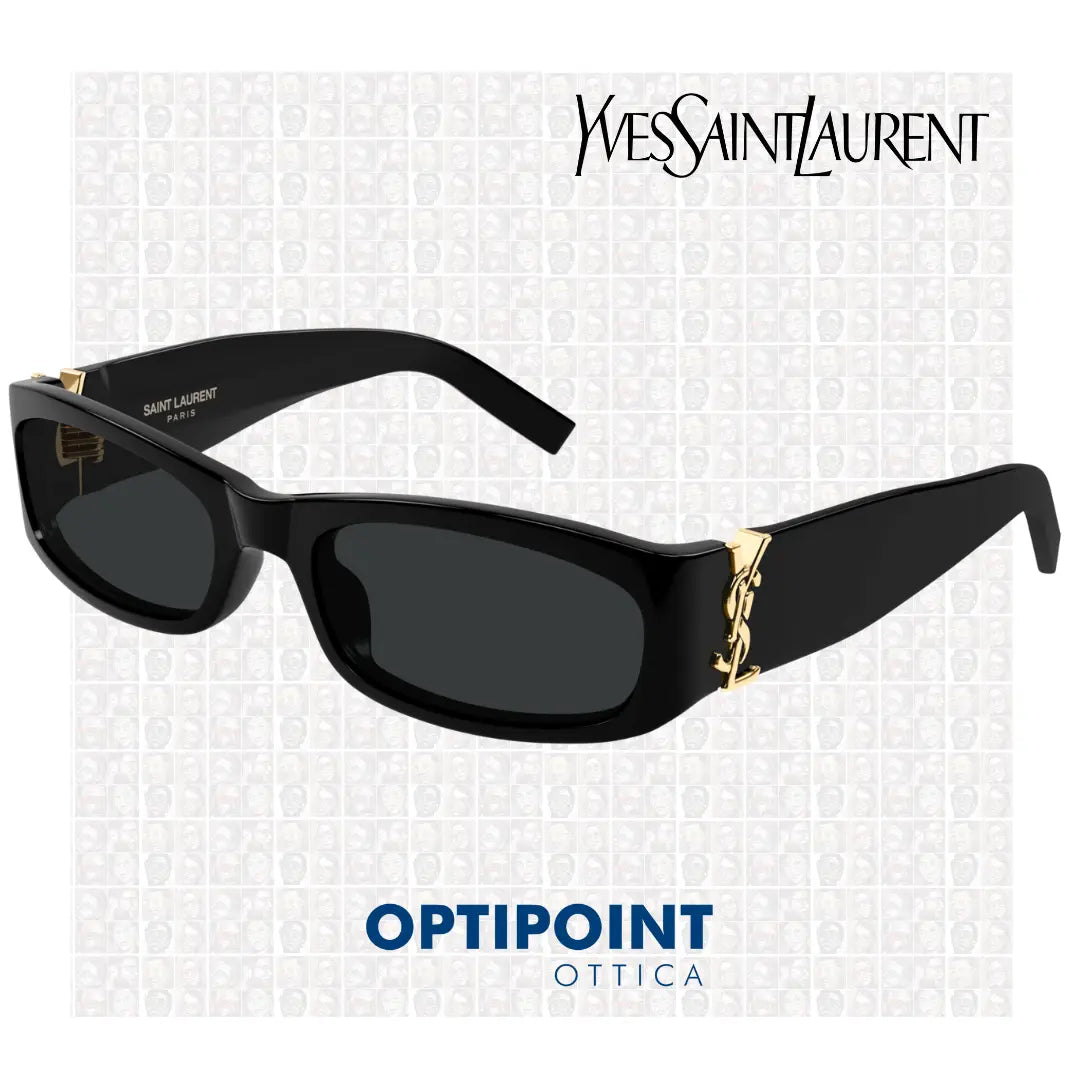 SAINT LAURENT SLM152 NERO OCCHIALI DA SOLE
