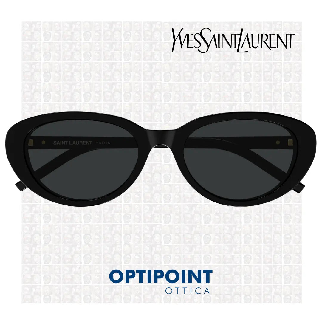 SAINT LAURENT SLM154 NERO OCCHIALI DA SOLE