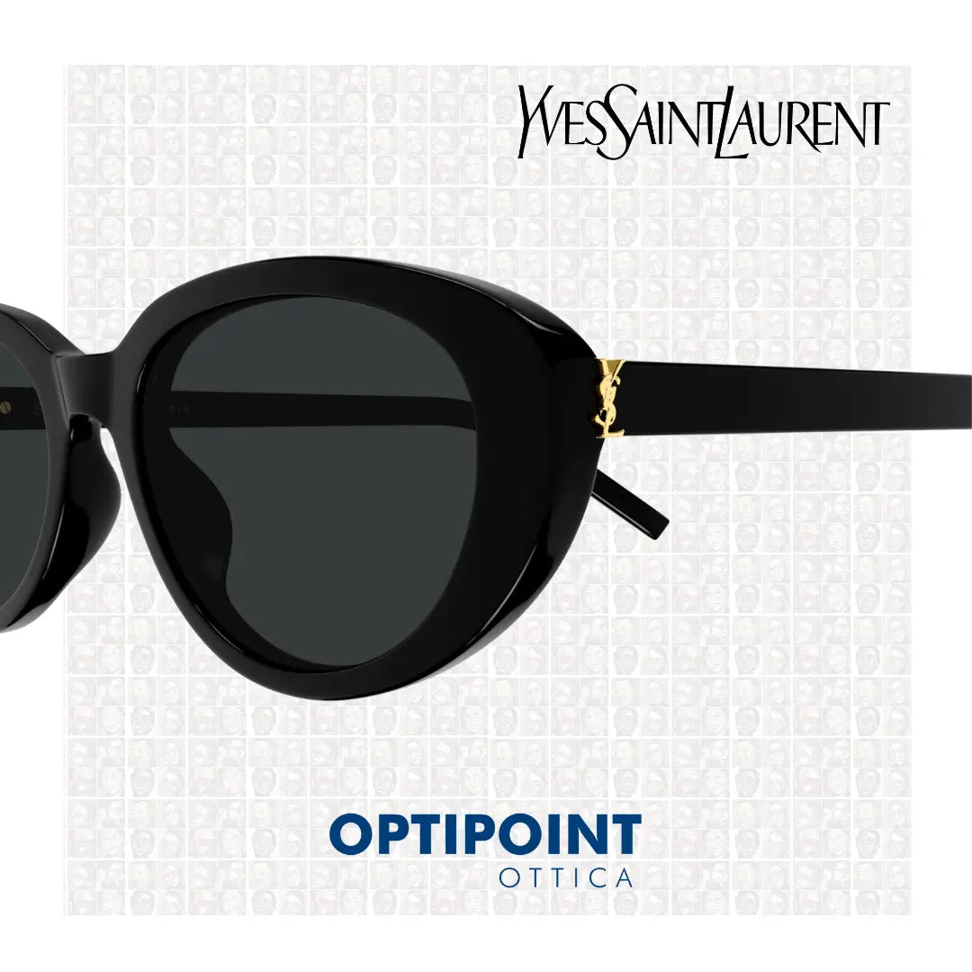 SAINT LAURENT SLM154 NERO OCCHIALI DA SOLE