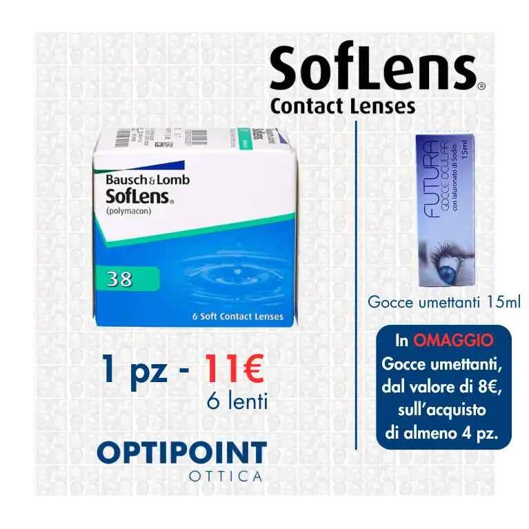 Soflens 38 (6 lenti a contatto quindicinali)