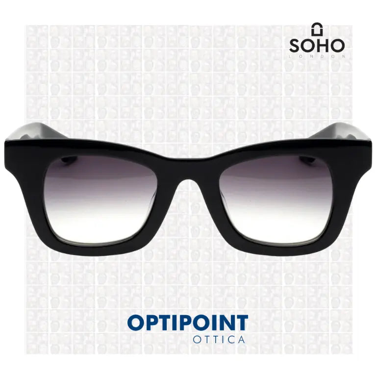 SOHO BREWER NERO LUCIDO OCCHIALI DA SOLE