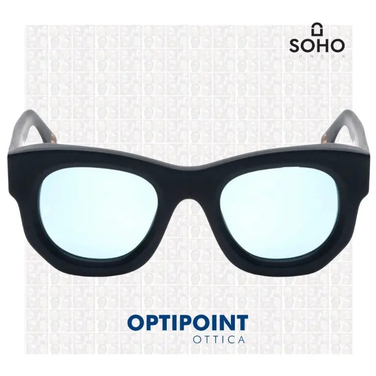SOHO LOMBARD NERO SATINATO OCCHIALI DA SOLE