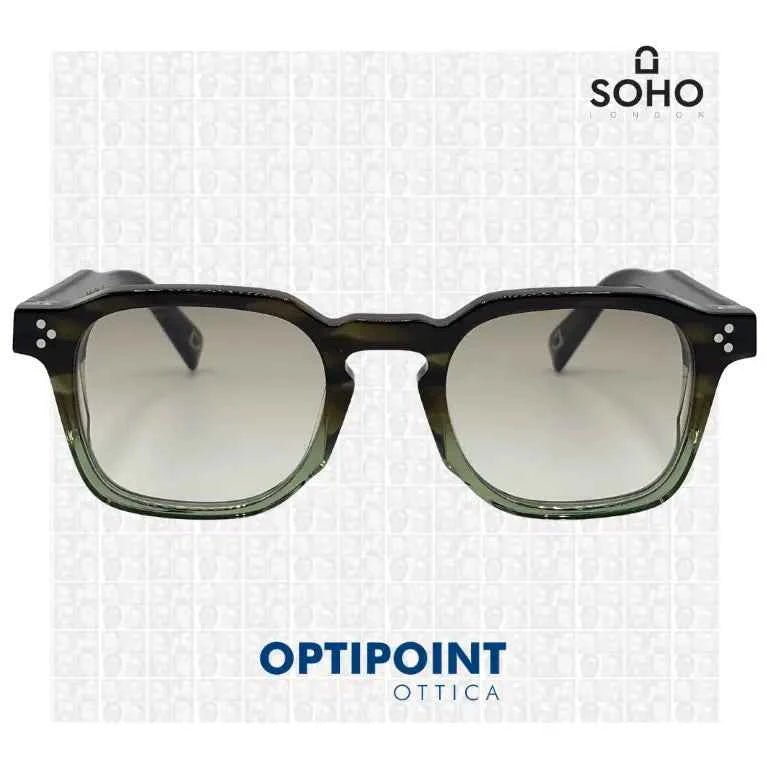 SOHO LANCILLOTTO VERDE STRIATO OCCHIALI DA SOLE