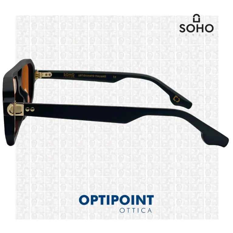 SOHO HOPKINS NERO OPACO OCCHIALI DA SOLE
