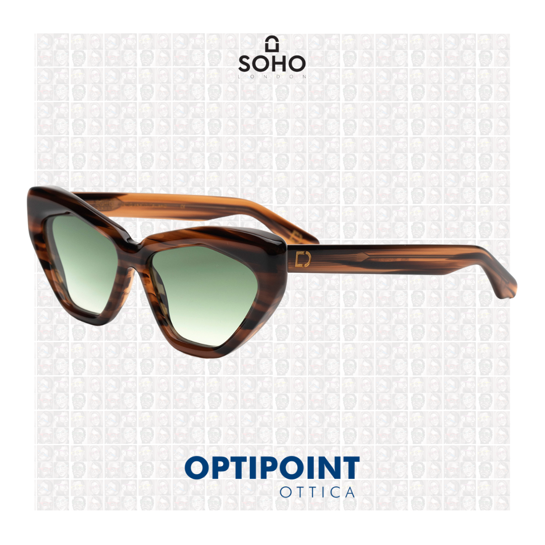 SOHO IRIS MARRONE STRIATO OCCHIALI DA SOLE - Optipoint - Lux S.r.l.