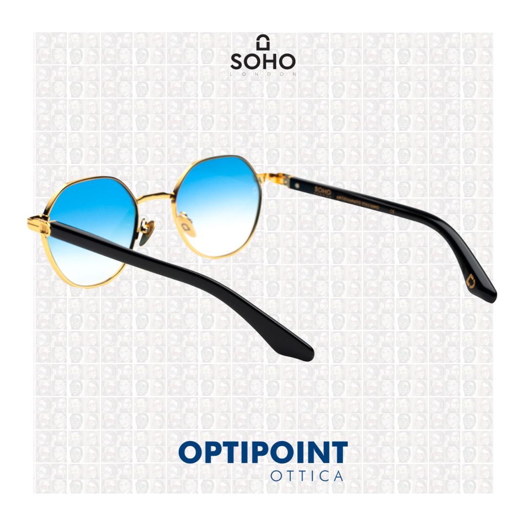 SOHO HAVERING ORO - NERO OCCHIALI DA SOLE - Optipoint - Lux S.r.l.