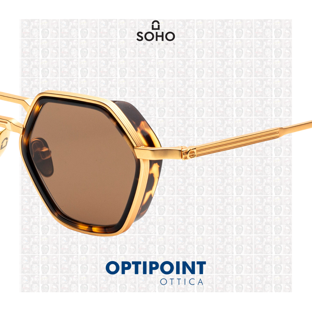 SOHO LAMBETH ORO - TARTARUGATO OCCHIALI DA SOLE - Optipoint - Lux S.r.l.