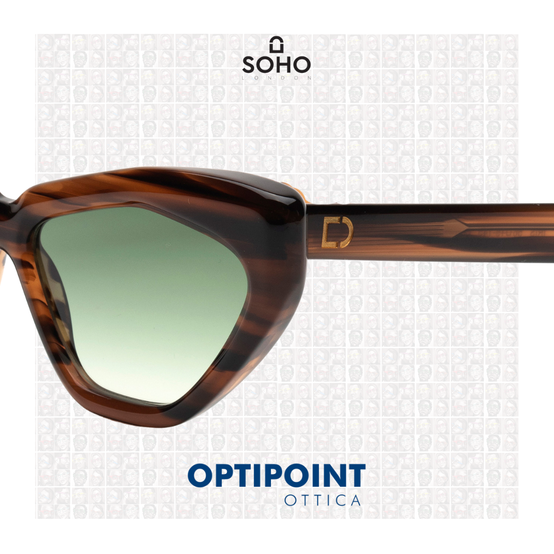 SOHO IRIS MARRONE STRIATO OCCHIALI DA SOLE - Optipoint - Lux S.r.l.
