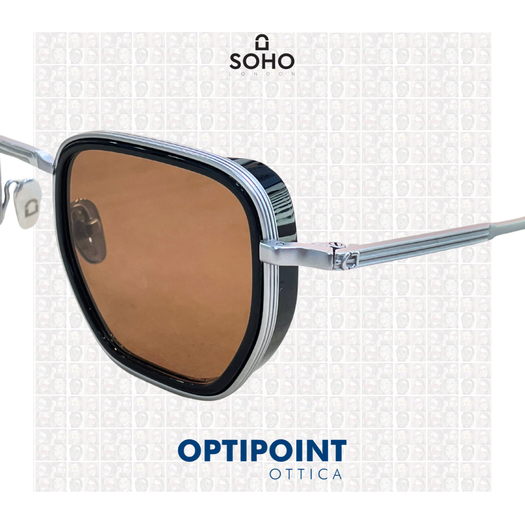 SOHO CAMDEN NERO ARGENTO OCCHIALI DA SOLE - Optipoint - Lux S.r.l.