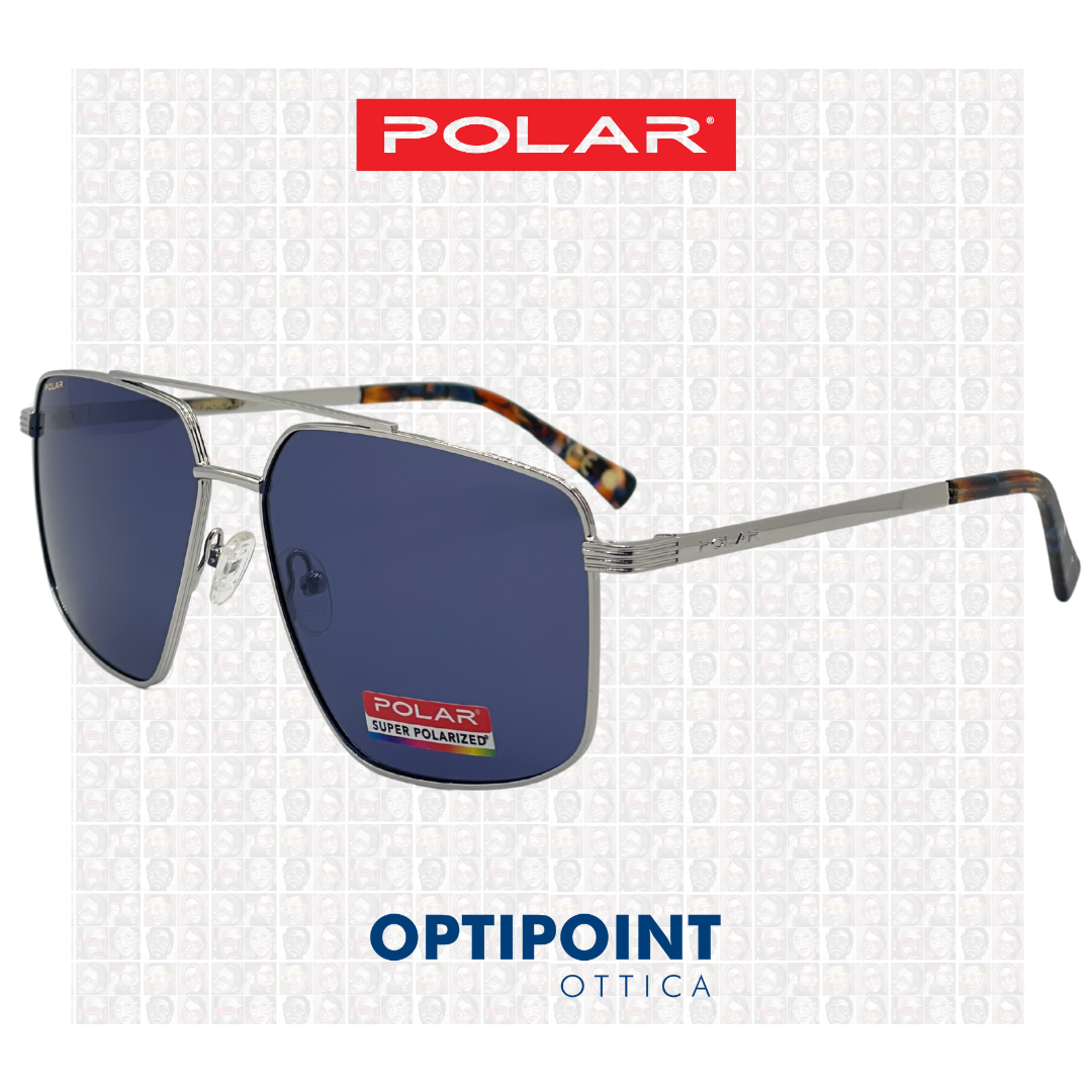 🎁 POLAR 300 GOLD ARGENTO OCCHIALI DA SOLE (100% off)