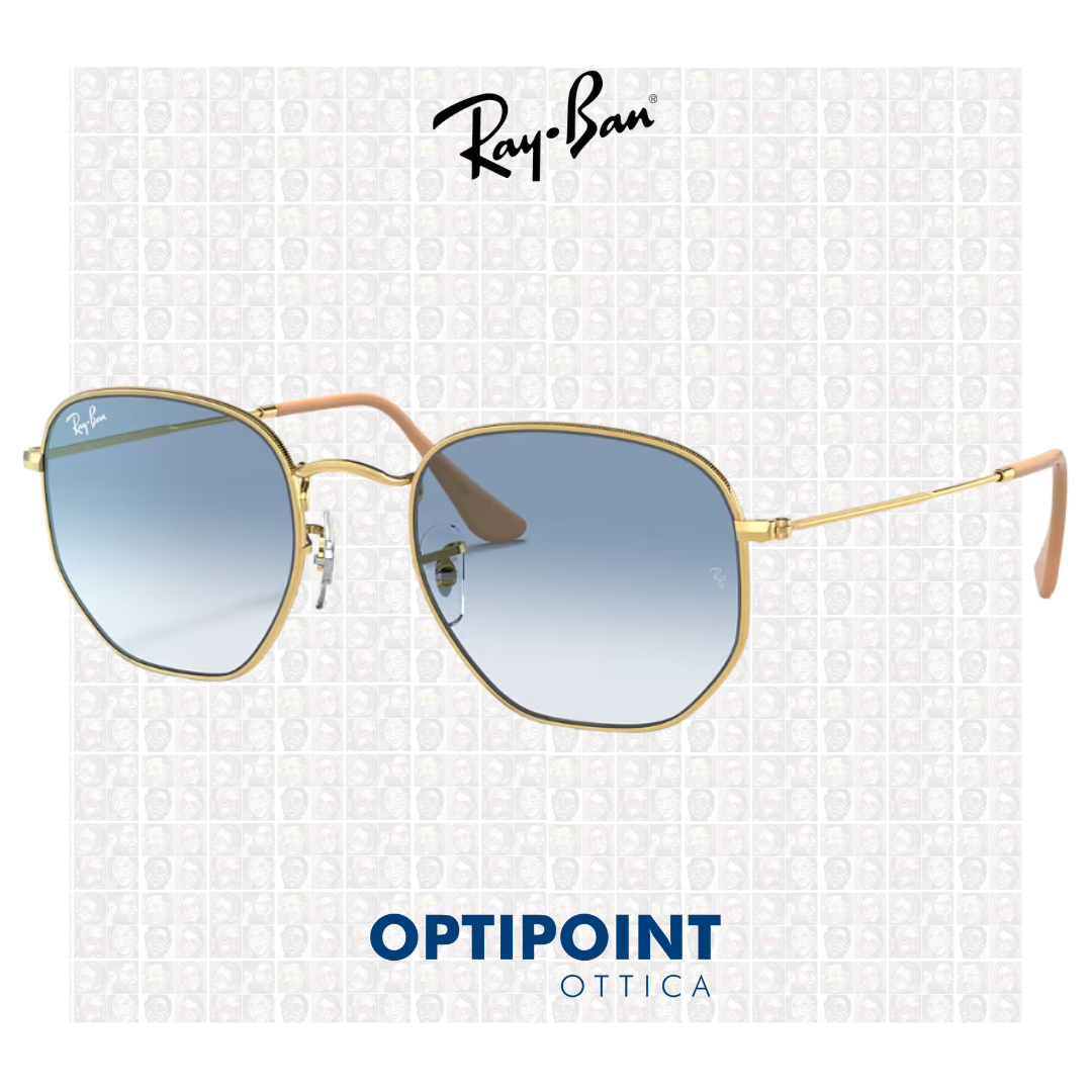 RayBan RB3548 001/3F ORO OCCHIALI DA SOLE