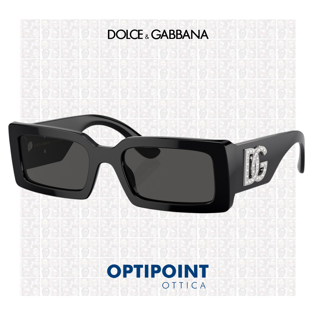 DOLCE E GABBANA DG4447 335587 NERO OCCHIALI DA SOLE