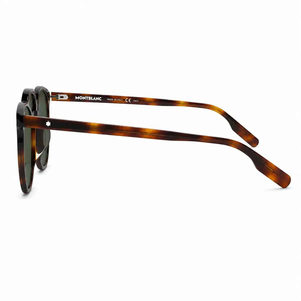 MONTBLANC MB0151SA HAVANA 003 OCCHIALI DA SOLE