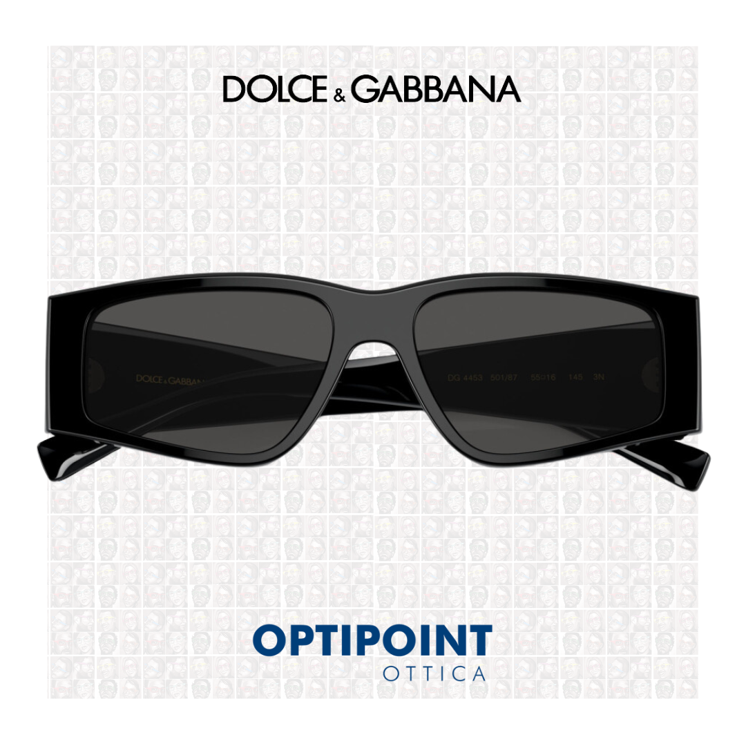 DOLCE GABBANA DG4453 501_87 NERO OCCHIALI DA SOLE