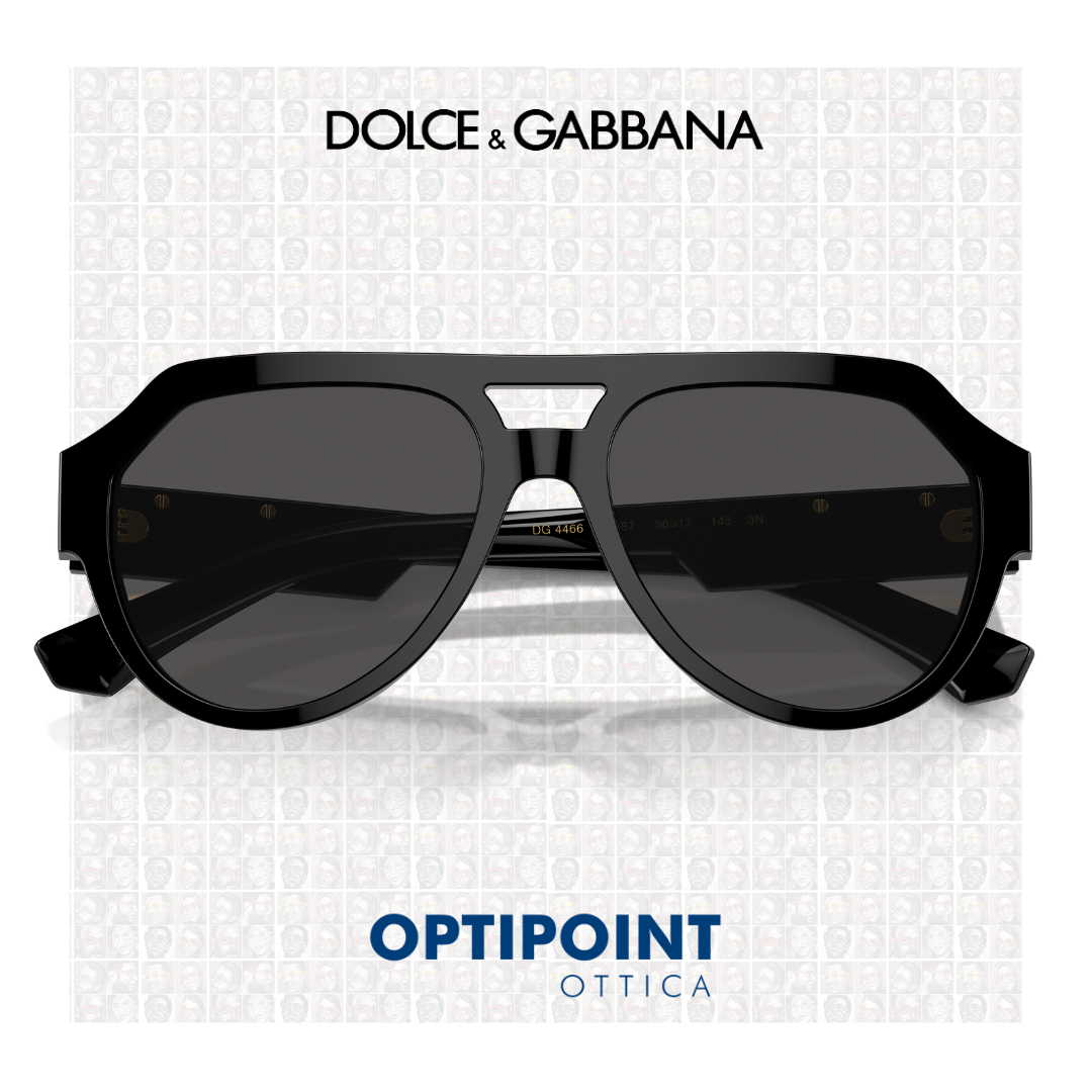 DOLCE GABBANA DG4466 501_87 NERO OCCHIALI DA SOLE