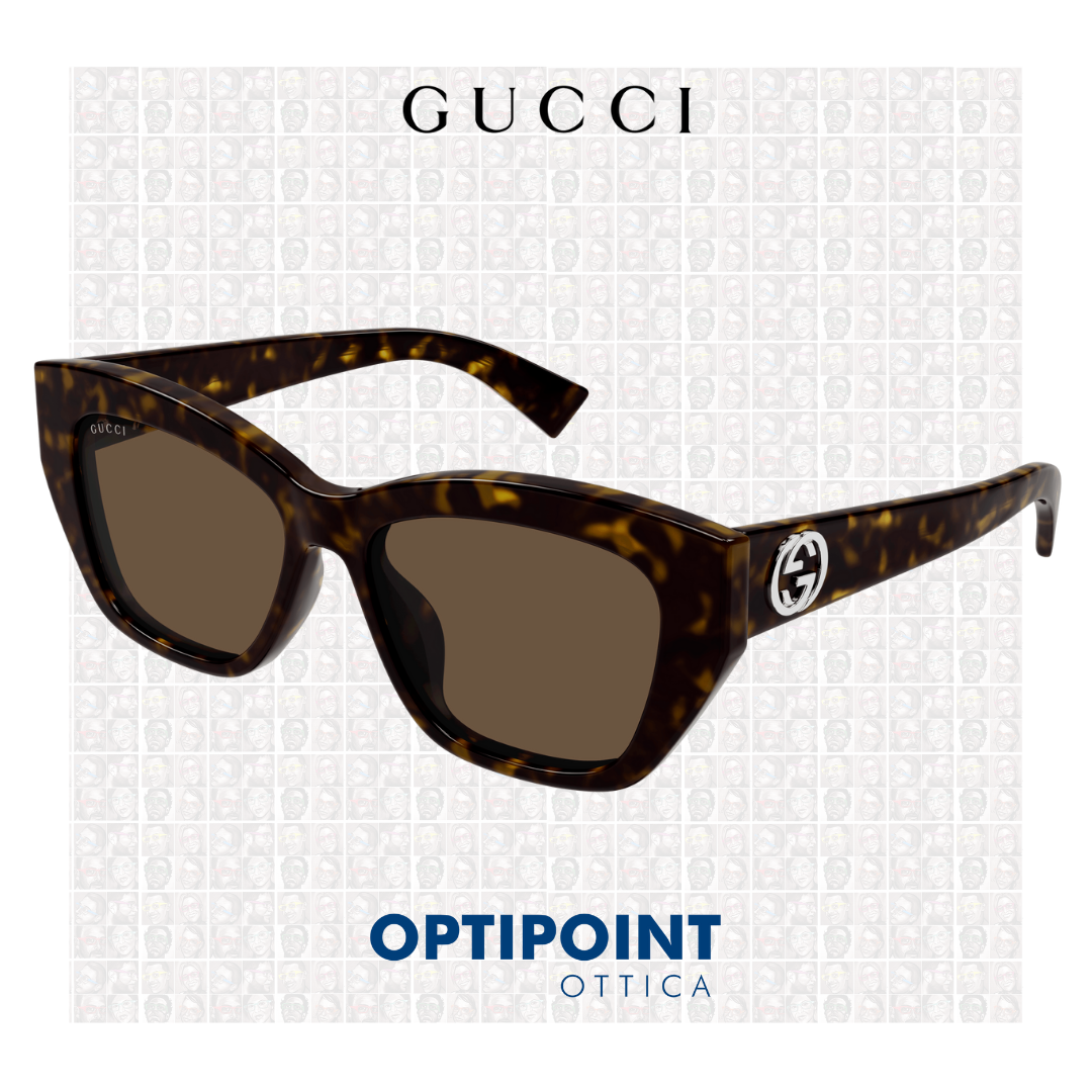 GUCCI GG1844S 002 HAVANA OCCHIALI DA SOLE - Optipoint - Lux S.r.l.