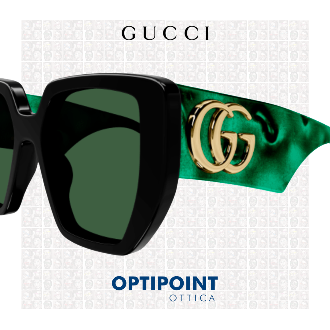 GUCCI GG0956S 001 VERDE OCCHIALI DA SOLE - Optipoint - Lux S.r.l.