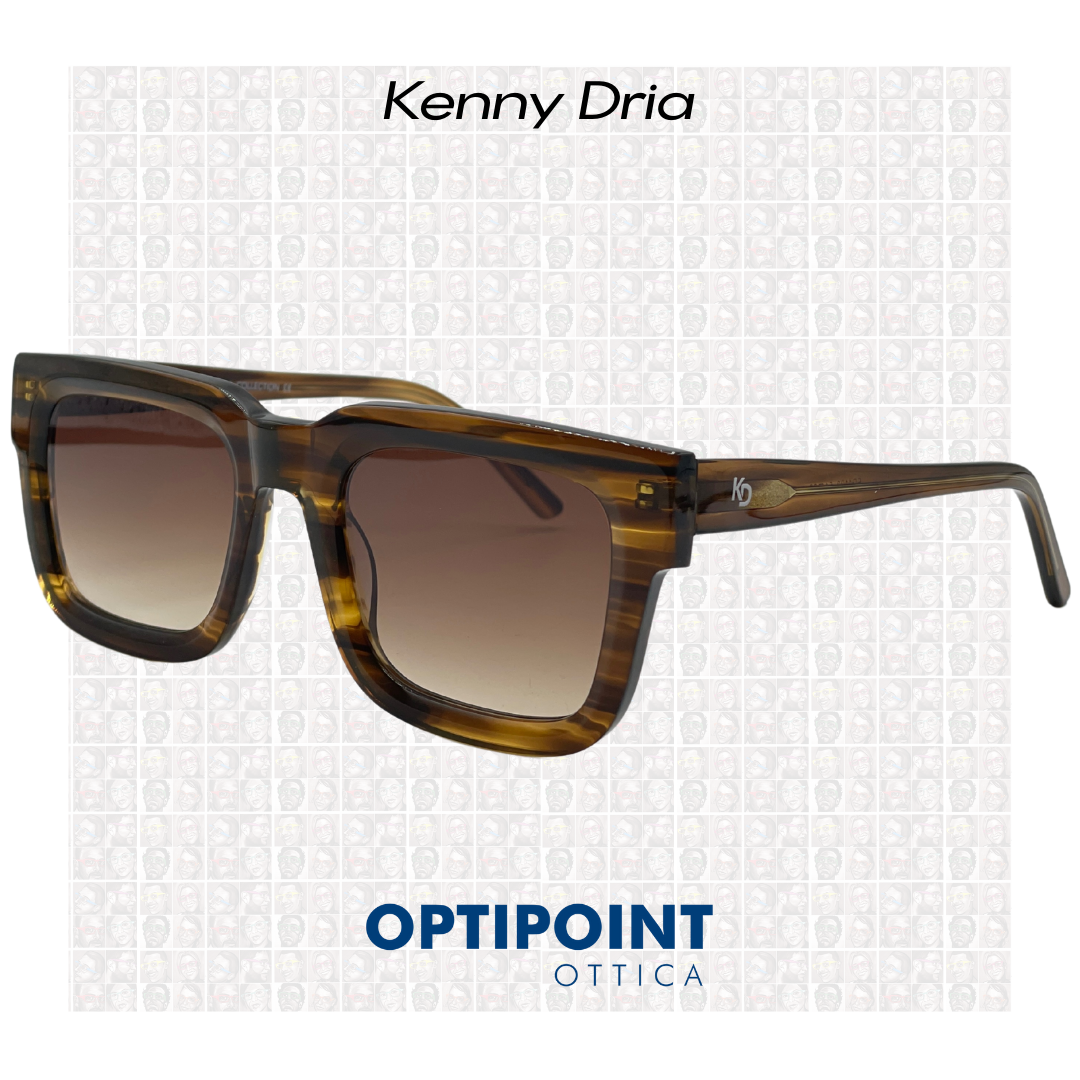 KENNY DRIA FD1123 MARRONE STRIATO OCCHIALI DA SOLE - Optipoint - Lux S.r.l.