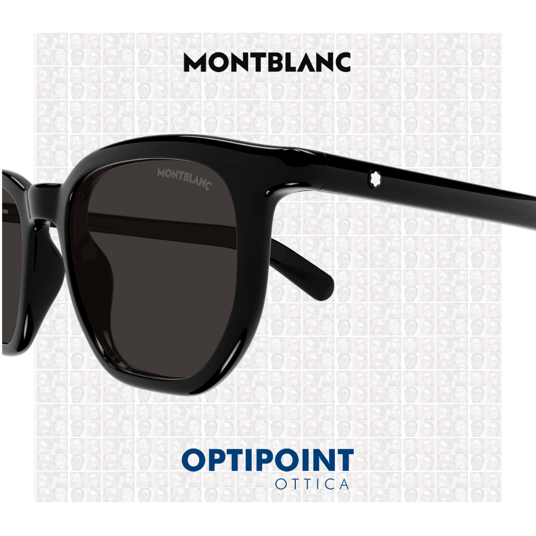 MONTBLANC MB0352S 001 NERO OCCHIALI DA SOLE - Optipoint - Lux S.r.l.
