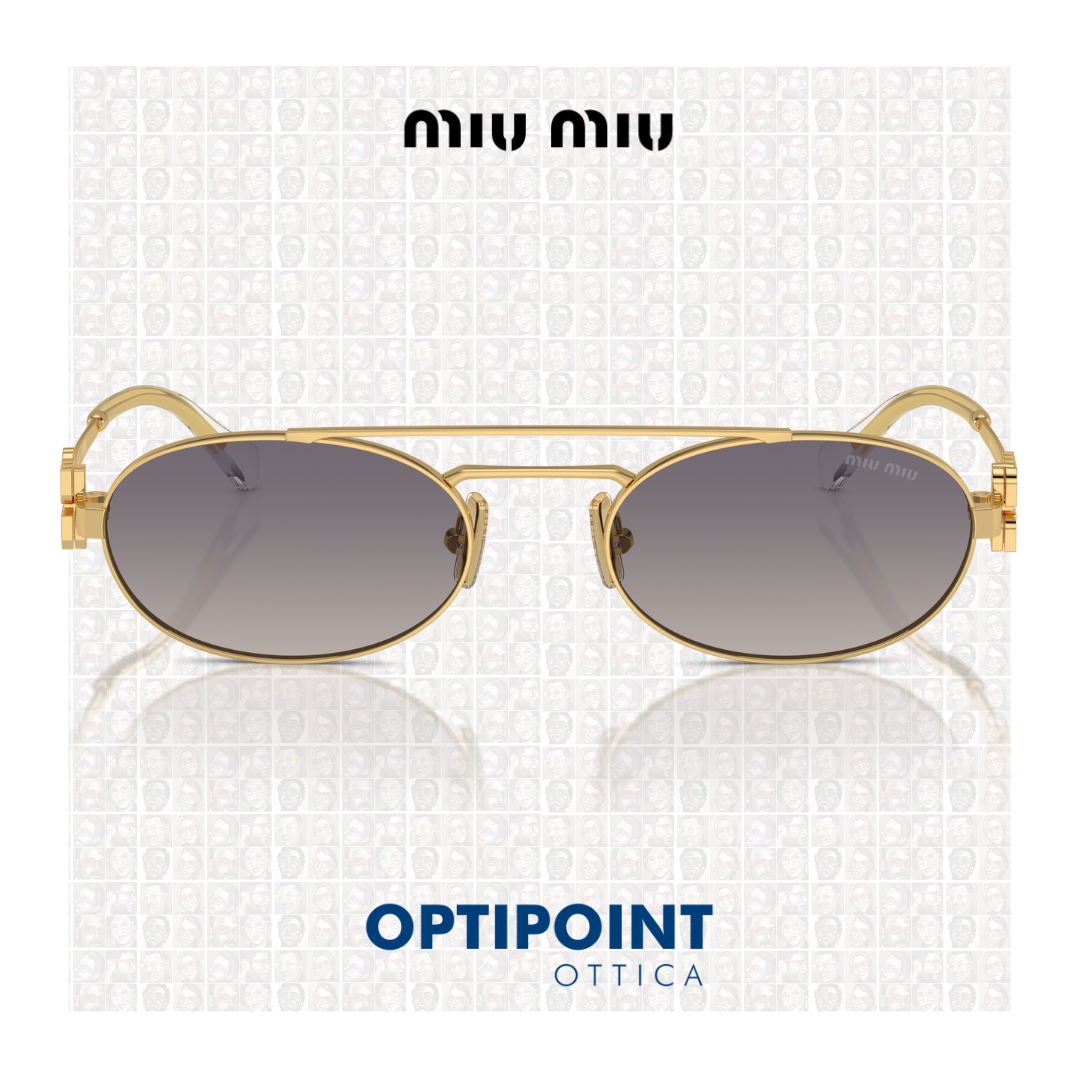 MIUMIU 54ZS 5AK30C ORO OCCHIALI DA SOLE