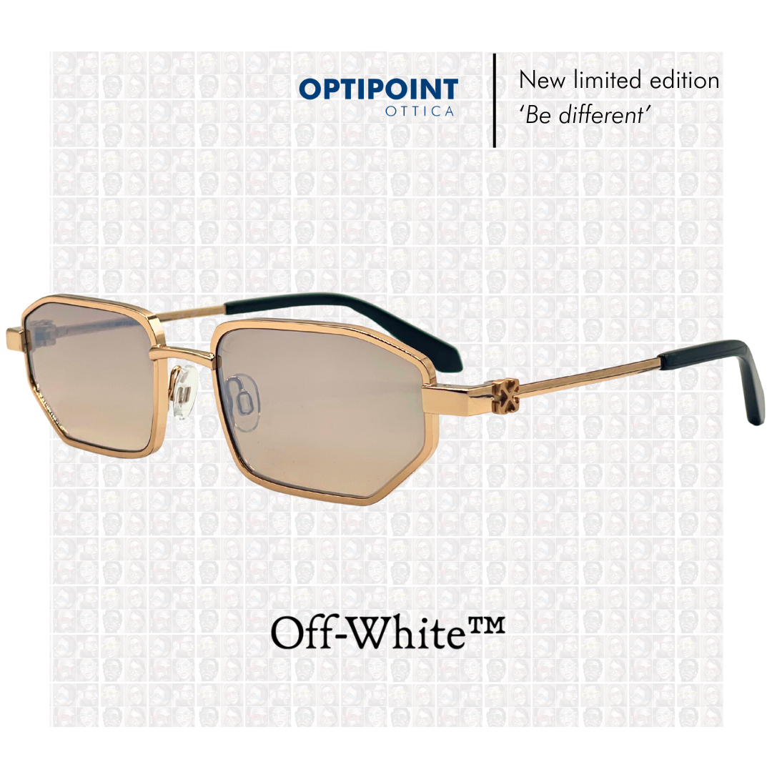 OFF-WHITE STYLE089 ORO OCCHIALI DA SOLE - Optipoint - Lux S.r.l.