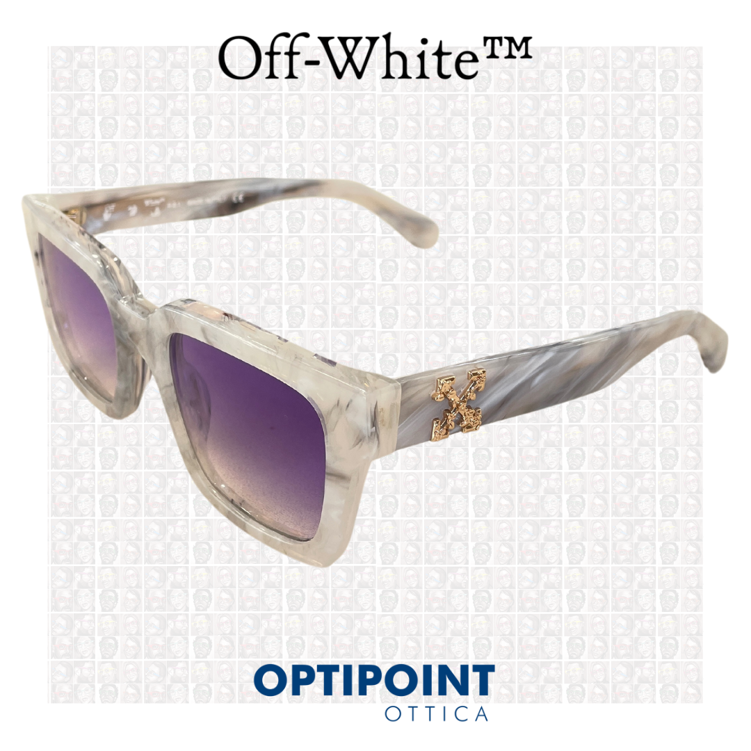 OFF WHITE STYLE ONE MARMO OCCHIALI DA SOLE