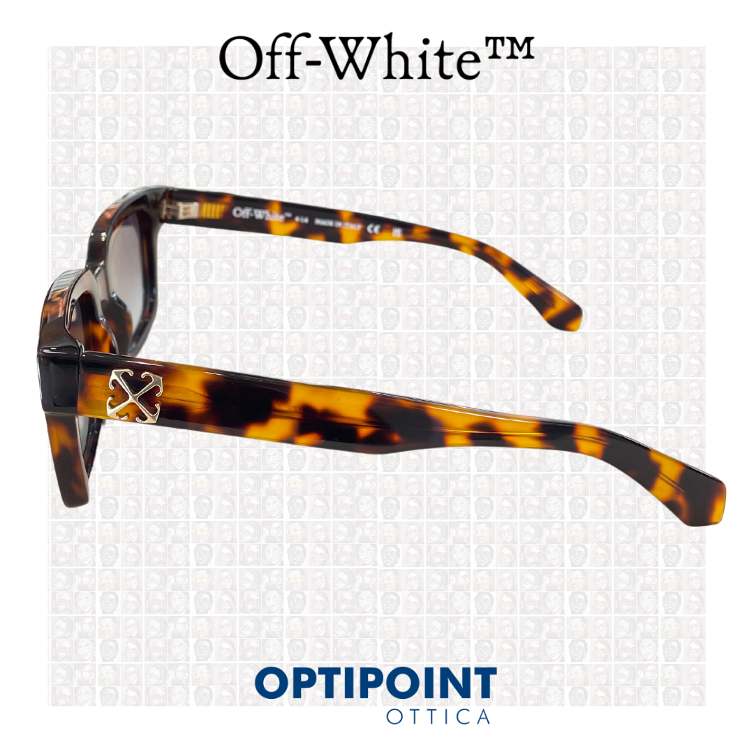 OFF WHITE STYLE ONE TARTARUGATO OCCHIALI DA SOLE