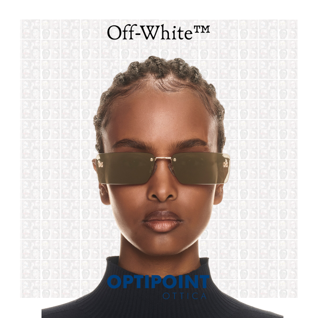 OFF WHITE RICCIONE ORO OCCHIALI DA SOLE