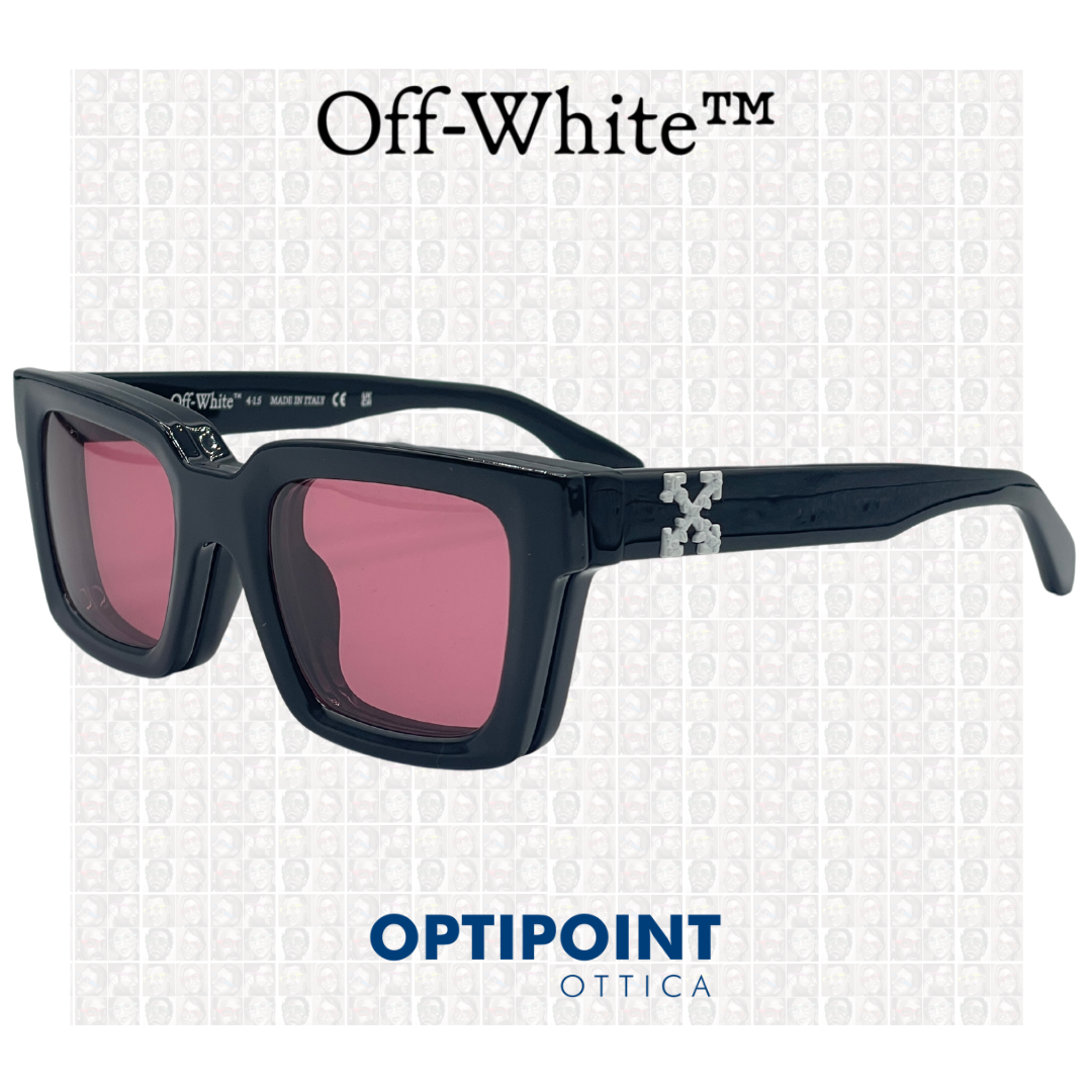 OFF-WHITE CLIP ON OERI14C NERO OCCHIALI DA SOLE - Optipoint - Lux S.r.l.