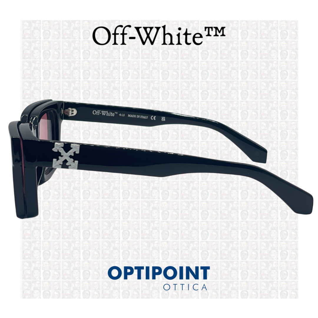 OFF-WHITE CLIP ON OERI14C NERO OCCHIALI DA SOLE - Optipoint - Lux S.r.l.
