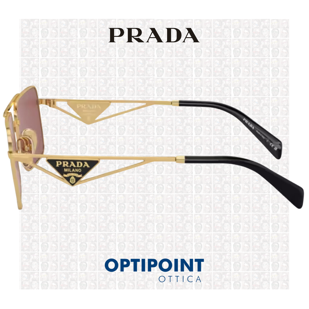 PRADA A52S 5AK08S ORO OCCHIALI DA SOLE