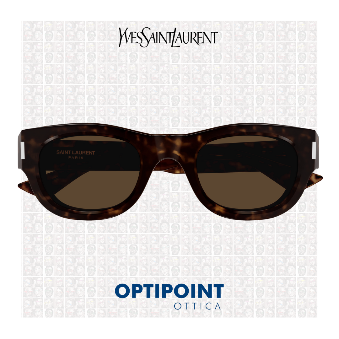 SAINT LAURENT SL761 002 HAVANA OCCHIALI DA SOLE - Optipoint - Lux S.r.l.