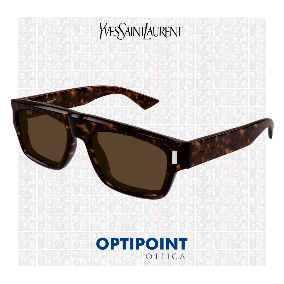 SAINT LAURENT SL762 002 HAVANA OCCHIALI DA SOLE - Optipoint - Lux S.r.l.
