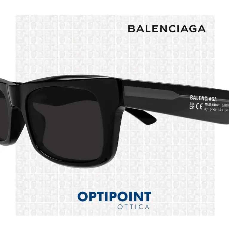 BALENCIAGA BB0422S 001 NERO OCCHIALI DA SOLE