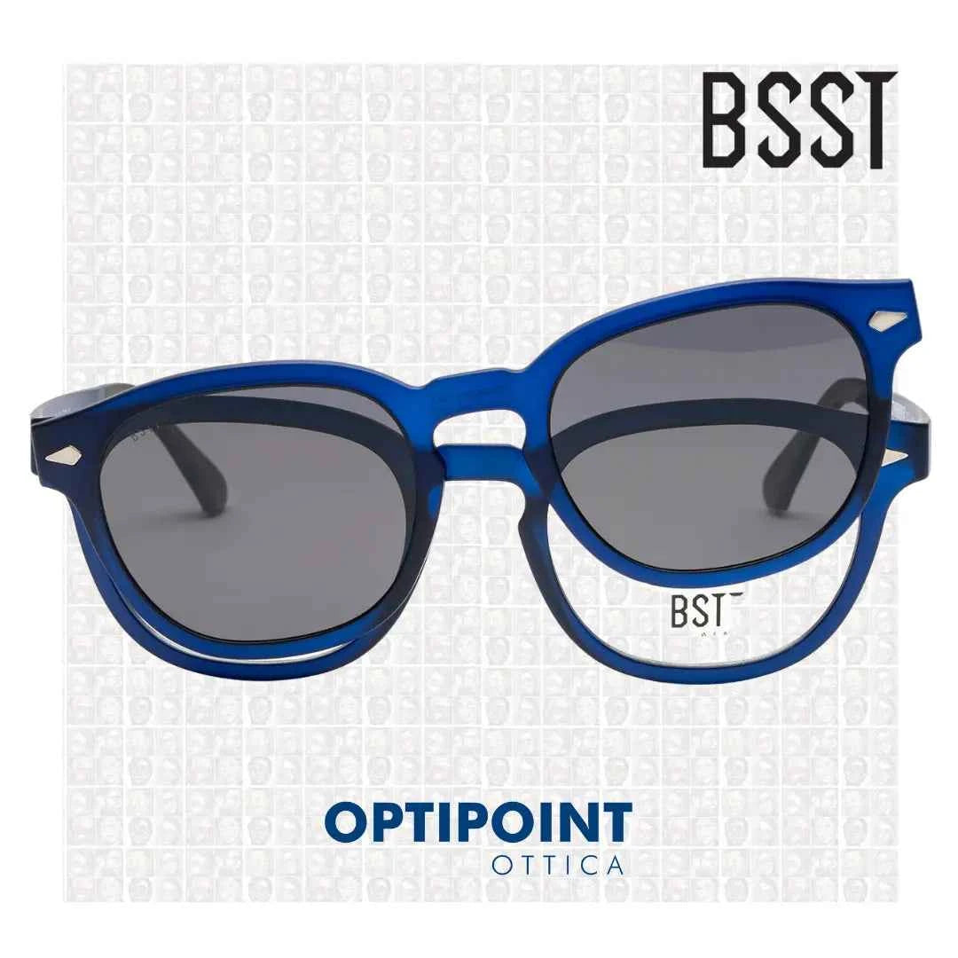 BSTT CLIP-ON BIG PANDA BLU SATINATO OCCHIALI DA VISTA