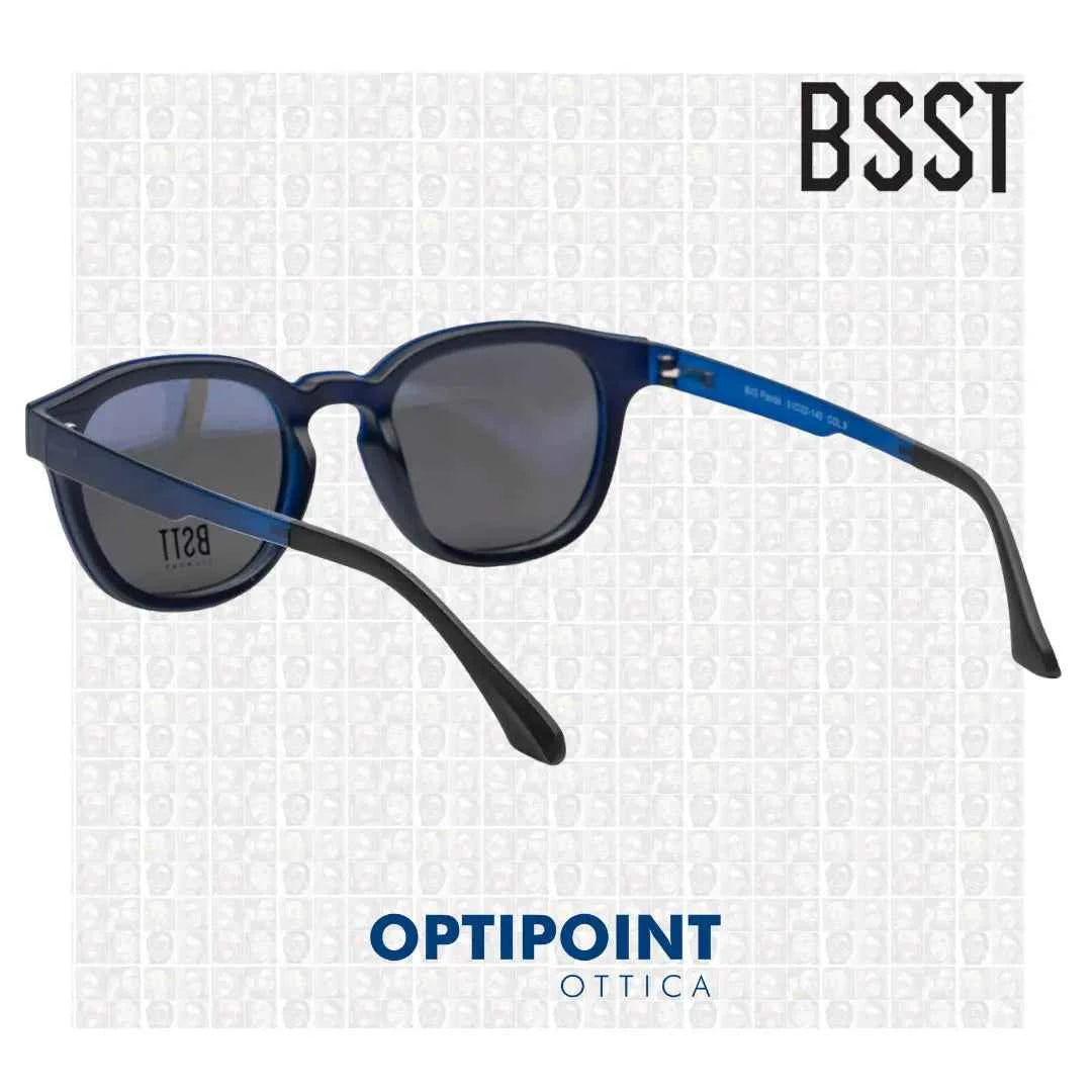 BSTT CLIP-ON BIG PANDA BLU SATINATO OCCHIALI DA VISTA
