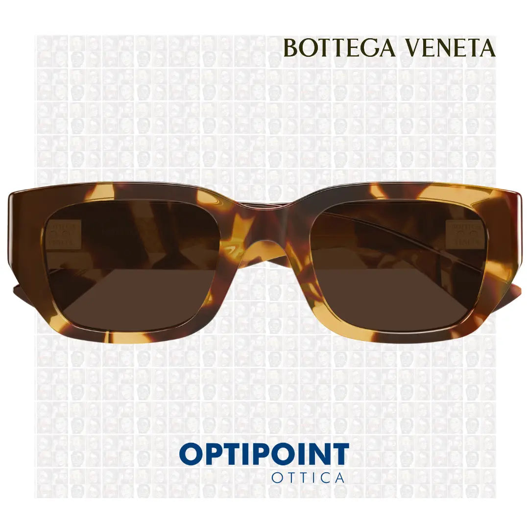 BOTTEGA VENETA BV1400S 002 HAVANA OCCHIALI DA SOLE