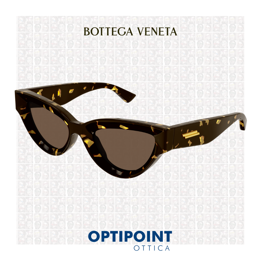 BOTTEGA VENETA BV1249s 002 TARTARUGATO OCCHIALI DA SOLE