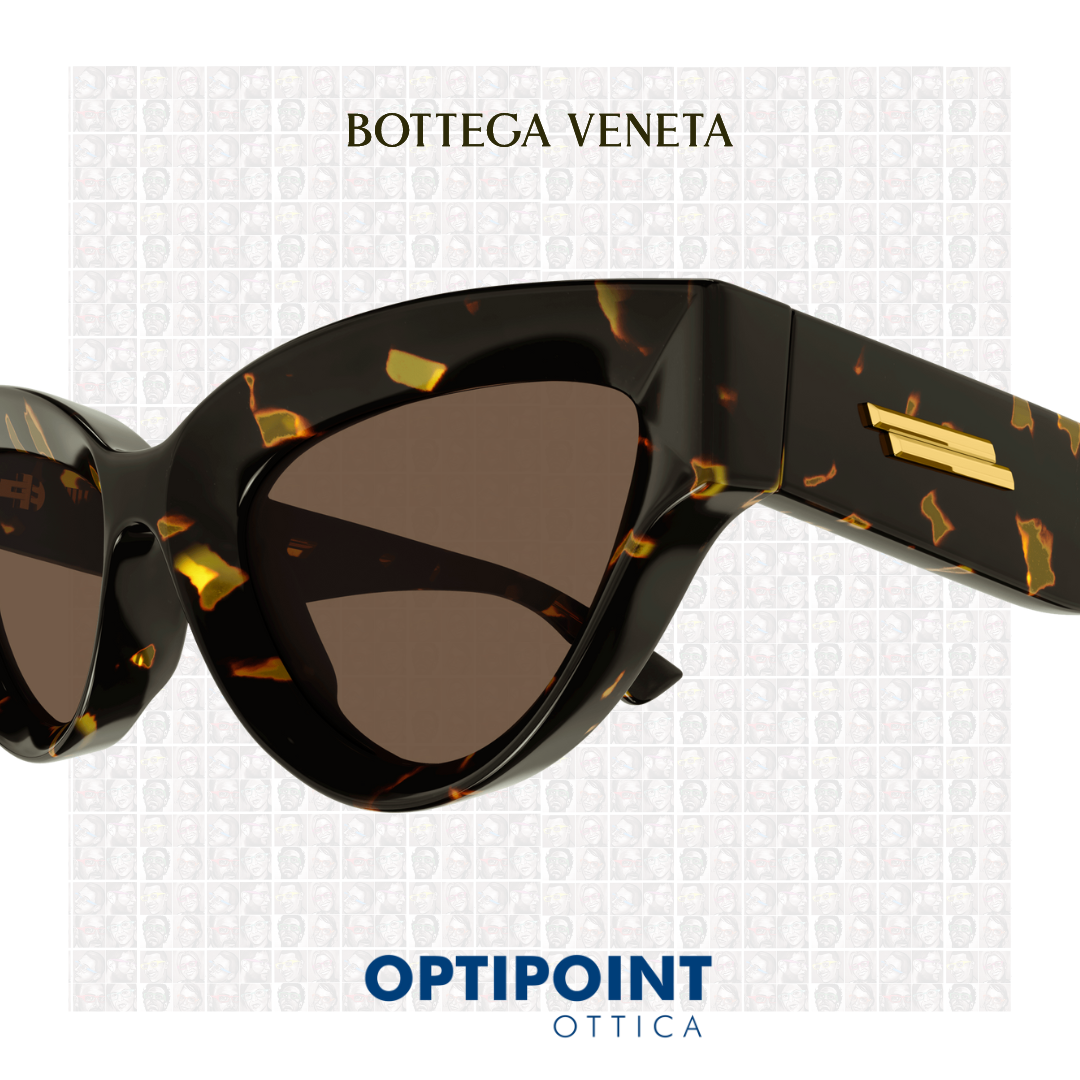 BOTTEGA VENETA BV1249s 002 TARTARUGATO OCCHIALI DA SOLE