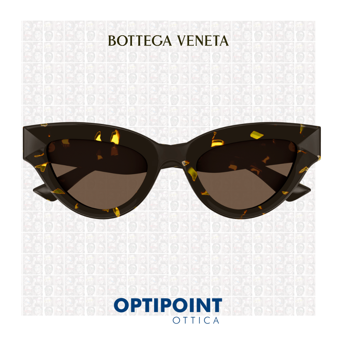 BOTTEGA VENETA BV1249s 002 TARTARUGATO OCCHIALI DA SOLE