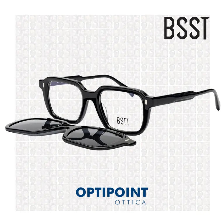 BSTT CLIP-ON CICADA NERO OCCHIALI DA VISTA